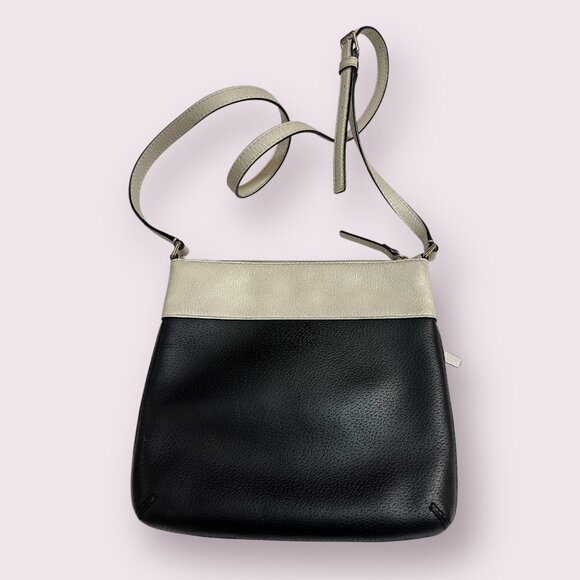 kate spade Women's Crossbody Black And White Leather - Picture 3 of 7